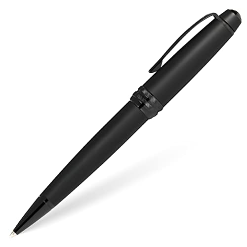 Cross Bailey Rollerball Selectip Pen (Schreibfarbe schwarz, Strichstärke M, in Premium Geschenkbox) Mattschwarz von Cross