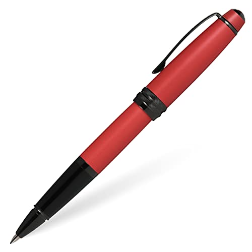 Cross Bailey Rollerball Selectip Pen (Schreibfarbe schwarz, Strichstärke M, in Premium Geschenkbox) Rotlack matt von Cross