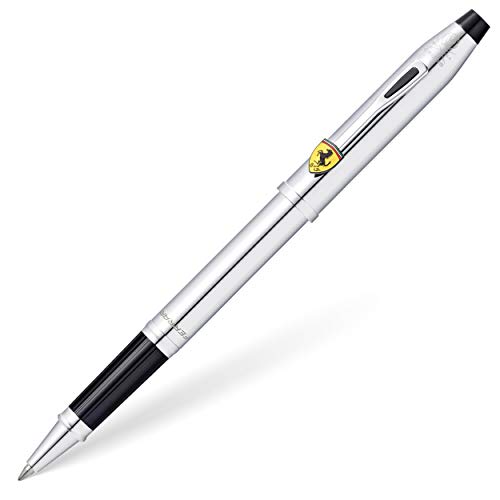 Cross Century II Ferrari Rollerball (Strichstärke M, Schreibfarbe: schwarz, inkl. Premium Geschenkbox) glanzchrom von Cross