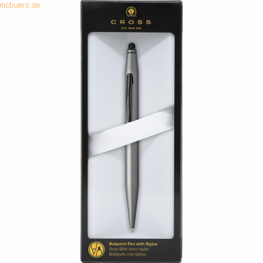 Cross Drehkugelschreiber Tech 2 Stylus Titangrau Geschenkbox Cross Drehkugelschreiber Tech 2 Stylus Titangrau Geschenkbox von Cross