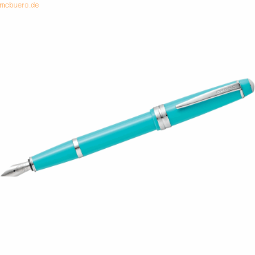 Cross Füllfederhalter Bailey Light Türkis-Lack XF-Feder Geschenkbox von Cross