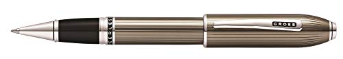 Cross Peerless Rollerball (Schreibfarbe: schwarz, Swarovski Kristall) titan grau lack von Cross