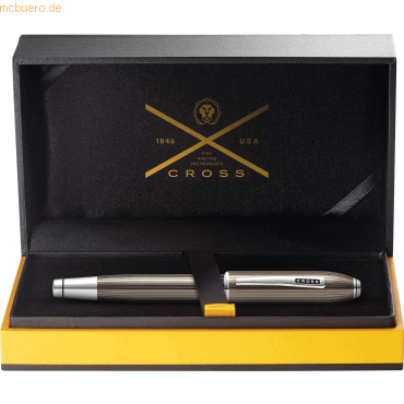 Cross Rollerball Peerless Transluzent Titanium Grau Geschenkbox von Cross