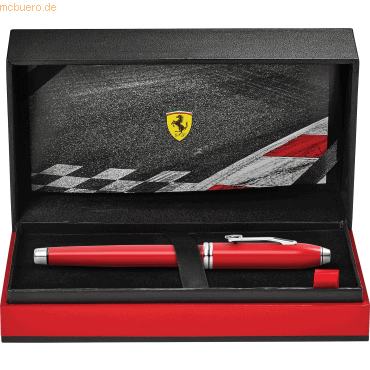 Cross Rollerball Scuderia Ferrari Townsend Rosso Corsa Rot-Lack Gesche von Cross