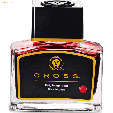 Cross Tinte Glas rot 62,5 ml von Cross