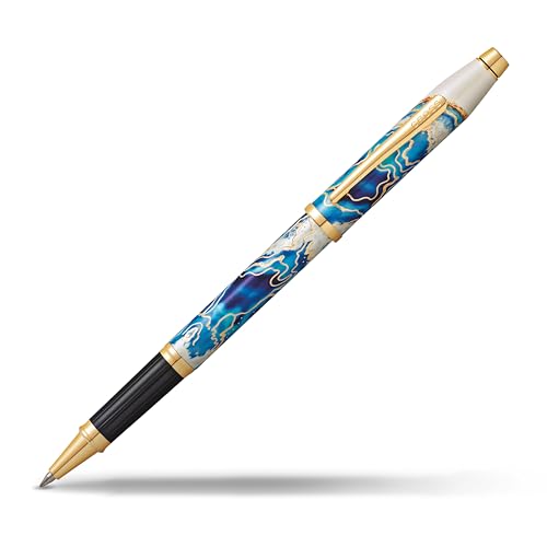 Cross Wanderlust Malta Rollerball (Strichstärke 0.7 mm, Schreibfarbe: schwarz, inkl. Geschenkbox) von Cross