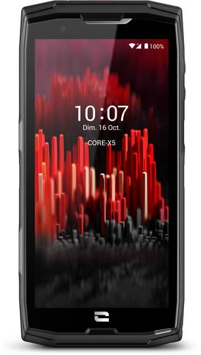 Crosscall Core X5 Outdoor Smartphone 128GB 13.8cm (5.45 Zoll) Schwarz Android™ 11 Hybrid-Slot von Crosscall