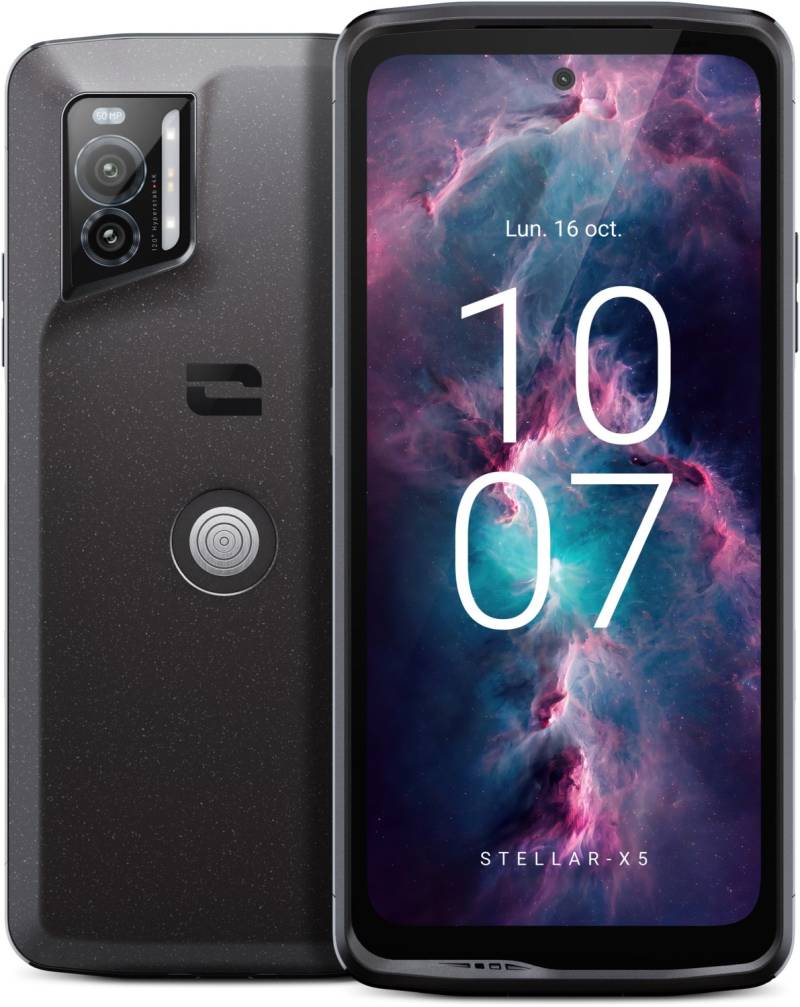 Stellar-X5 Smartphone schwarz von Crosscall