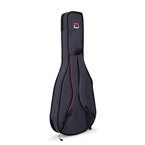 Crossrock CRSG107CTGR 3/4 Tasche für Konzertgitarre, 10 mm Polsterung, Rucksack erhältlich, Dunkelgrau Crossrock CRSG107CTGR 3/4 Tasche für Konzertgitarre, 10 mm Polsterung, Rucksack erhältlich, Dunkelgrau von Crossrock