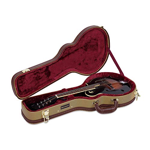 Crossrock CRW620MFTW, Hartschalenkoffer für Mandoline im F-Stil, Vinyl Tweed Crossrock CRW620MFTW, Hartschalenkoffer für Mandoline im F-Stil, Vinyl Tweed von Crossrock