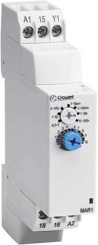 Crouzet 88827014 MAS5 Zeitrelais Monofunktional 1 St. Zeitbereich: 1s - 100h 1 Wechsler Crouzet 88827014 MAS5 Zeitrelais Monofunktional 1 St. Zeitbereich: 1s - 100h 1 Wechsler von Crouzet