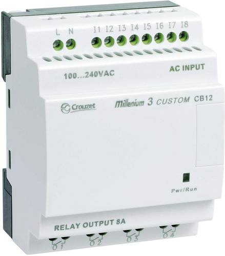 Crouzet 88970021 Millenium 3 CB12 R SPS-Steuerungsmodul 24 V/DC Crouzet 88970021 Millenium 3 CB12 R SPS-Steuerungsmodul 24 V/DC von Crouzet