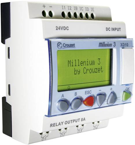 Crouzet 88970141 Millenium 3 XD10 R SPS-Steuerungsmodul 24 V/DC Crouzet 88970141 Millenium 3 XD10 R SPS-Steuerungsmodul 24 V/DC von Crouzet