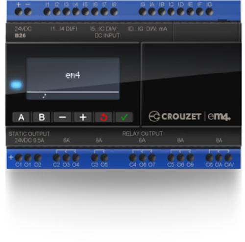 Crouzet 88981103 EM4 local SPS-Steuerungsmodul 24 V/DC Crouzet 88981103 EM4 local SPS-Steuerungsmodul 24 V/DC von Crouzet