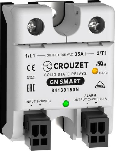 Crouzet Halbleiterrelais 84139150N 35A Schaltspannung (max.): 265 V/AC Nullspannungsschaltend 1St. von Crouzet