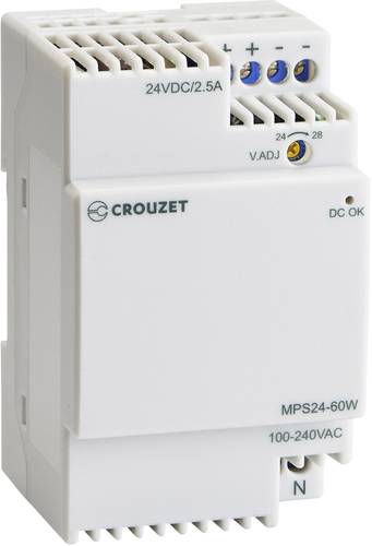 Crouzet Miscellaneous Hutschienen-Netzteil (DIN-Rail) 2.5A 60W Inhalt 1St. von Crouzet