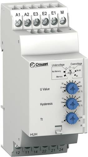 Crouzet Überwachungsrelais 24, 24 - 240, 240 V/DC, V/AC 2 Wechsler HUH 1St. Crouzet Überwachungsrelais 24, 24 - 240, 240 V/DC, V/AC 2 Wechsler HUH 1St. von Crouzet
