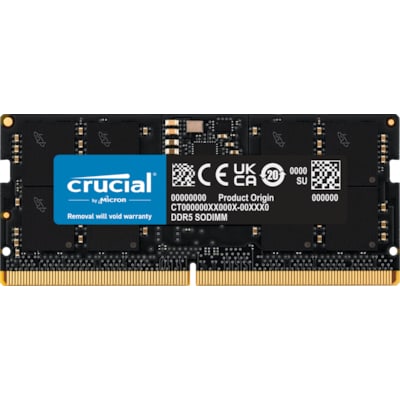 24GB (1x24GB) Crucial DDR5-5600 CL 46 SO-DIMM RAM Notebook Speicher von Crucial