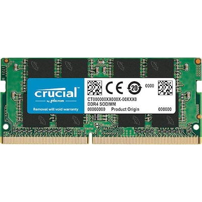 32GB (1x32GB) Crucial DDR4-3200 CL 22 SO-DIMM RAM Notebook Speicher von Crucial