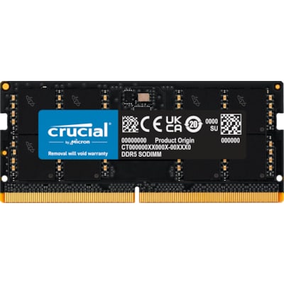 48GB (1x48GB) Crucial DDR5-5600 CL 46 SO-DIMM RAM Notebook Speicher von Crucial