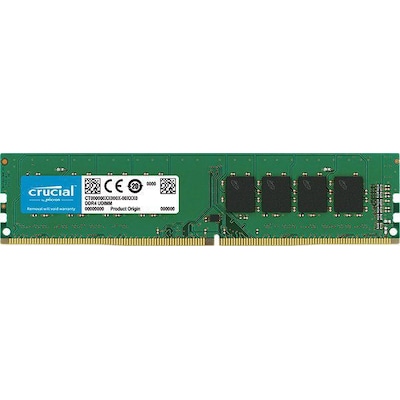 4GB (1x4GB) Crucial DDR4-2400 CL17 UDIMM Single Rank RAM Speicher von Crucial Technology