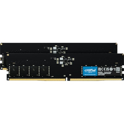 64GB (2x32GB) Crucial DDR5-5600 CL46 RAM Arbeitsspeicher Kit von Crucial