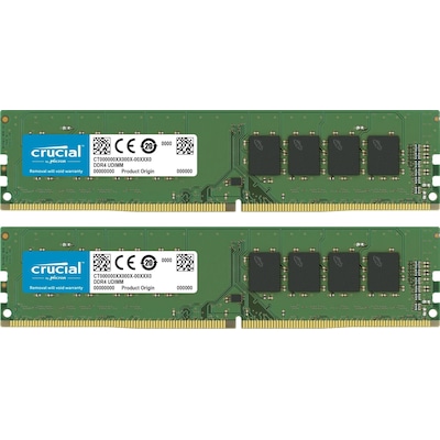 8GB (2x4GB) Crucial DDR4-2400 CL17 UDIMM Single Rank RAM Speicher Kit von Crucial
