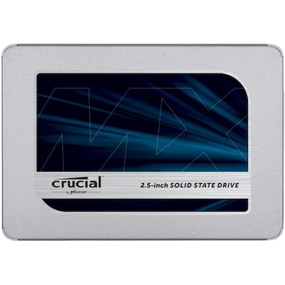 Crucial MX500 SATA SSD 2 TB 3D NAND TLC 2.5zoll von Crucial