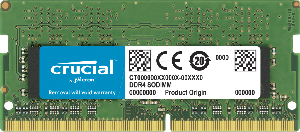 41CR0427-1019 - 4 GB SO DDR4 2666 CL19 Crucial von Crucial