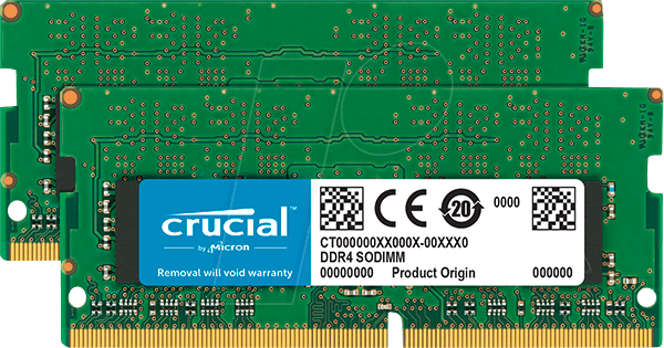 41CR0824-2017 - 8 GB SO DDR4 2400 CL17 Crucial 2er Kit von Crucial