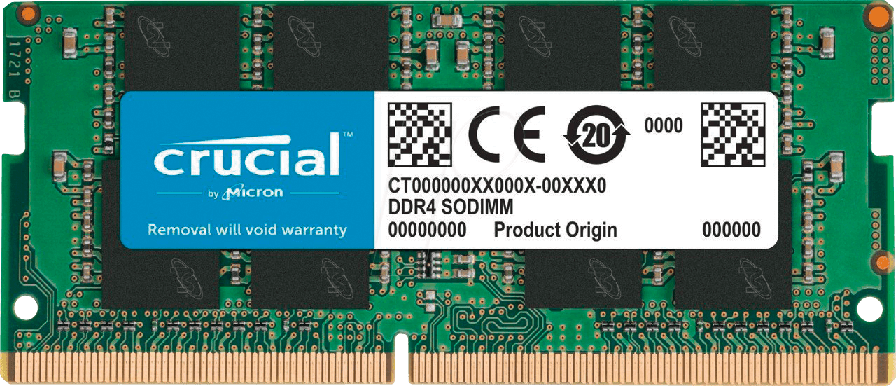 41CR0832-1022 - 8 GB SO DDR4 3200 CL22 Crucial von Crucial