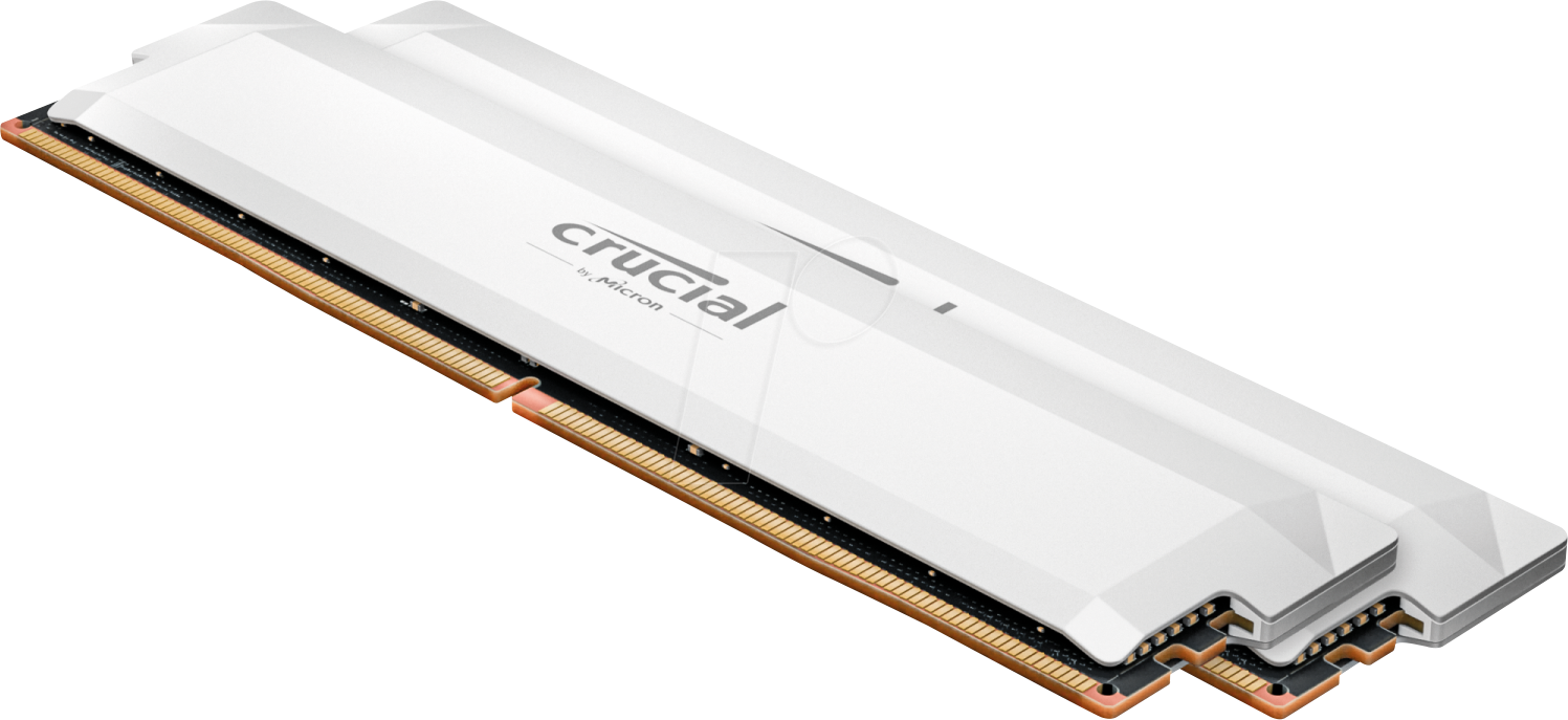 50CR3260-2036POW - 32 GB (2x 16 GB) DDR5 6000 CL36 Crucial Pro OC White von Crucial
