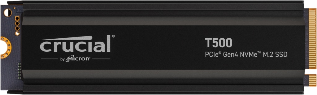CRUCIAL M.2 SSD T500 CT2000T500SSD5 2TB Heatsink CRUCIAL M.2 SSD T500 CT2000T500SSD5 2TB Heatsink von Crucial