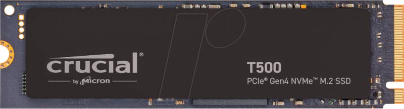 CT500T500SSD8 - Crucial T500 PCIe 4.0 NVMe M.2 SSD, 500 GB von Crucial