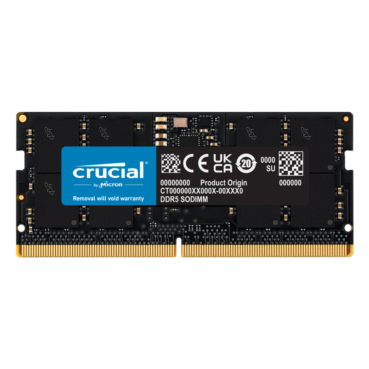 Crucial 16GB DDR5-4800 CL40 SO-DIMM Arbeitsspeicher von Crucial