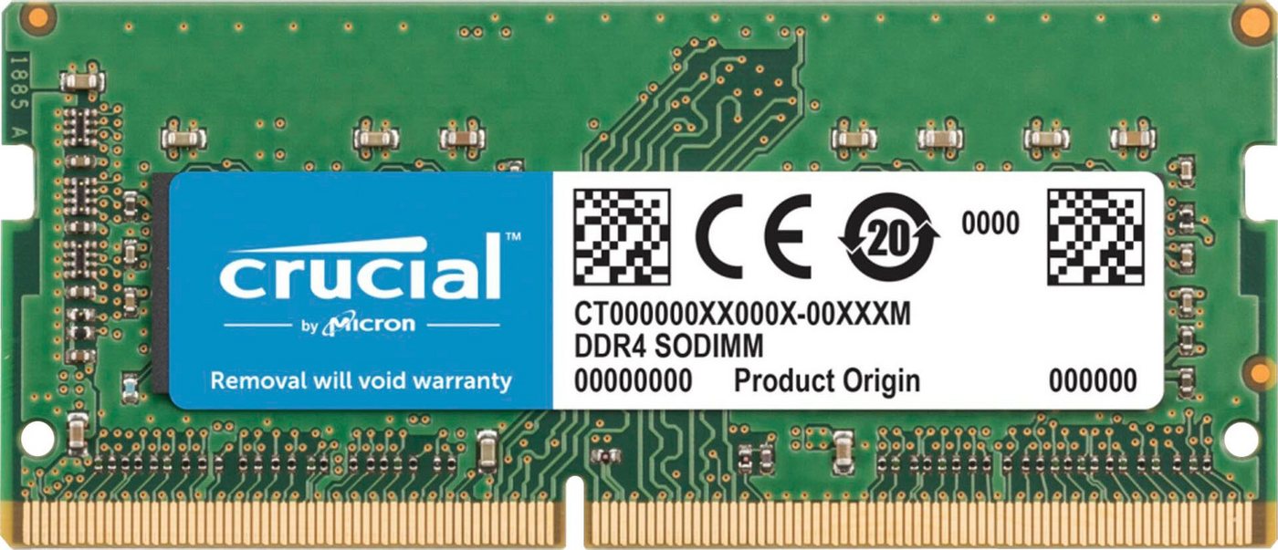 Crucial 32GB DDR4 2666 MT/s CL19 PC4-21300 SODIMM 260pin for Mac Laptop-Arbeitsspeicher von Crucial