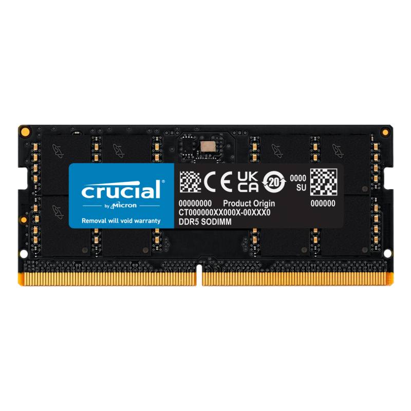 Crucial 64GB DDR5-5600 CL46 SO-DIMM Laptop Arbeitsspeicher von Crucial