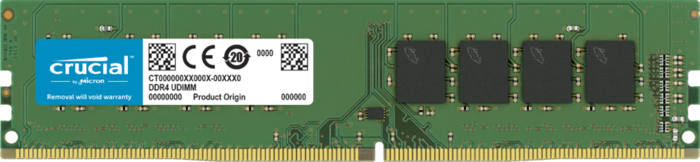 Crucial Arbeitsspeicher 4GB DDR4 Crucial, 2666 MHz, CL19 Crucial Arbeitsspeicher 4GB DDR4 Crucial, 2666 MHz, CL19 von Crucial