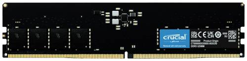 Crucial CT32G48C40U5 PC-Arbeitsspeicher Modul DDR5 32GB 1 x 32GB 4800MHz 288pin DIMM CL40 CT32G48C40 von Crucial