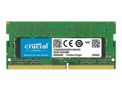 Crucial CT4G4SFS824A 4GB DDR4-2400 SODIMM PC4-19200 CL17 SR x8 260pin von Crucial