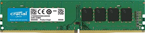 Crucial CT8G4DFS832A 8GB Speicher (DDR4, 3200 MT/s, PC4-25600, CL22, Single Rank x8, DIMM, 288-Pin) von Crucial