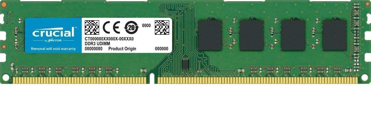 Crucial Crucial 8GB PC3-12800 PC-Arbeitsspeicher Laptop-Arbeitsspeicher von Crucial