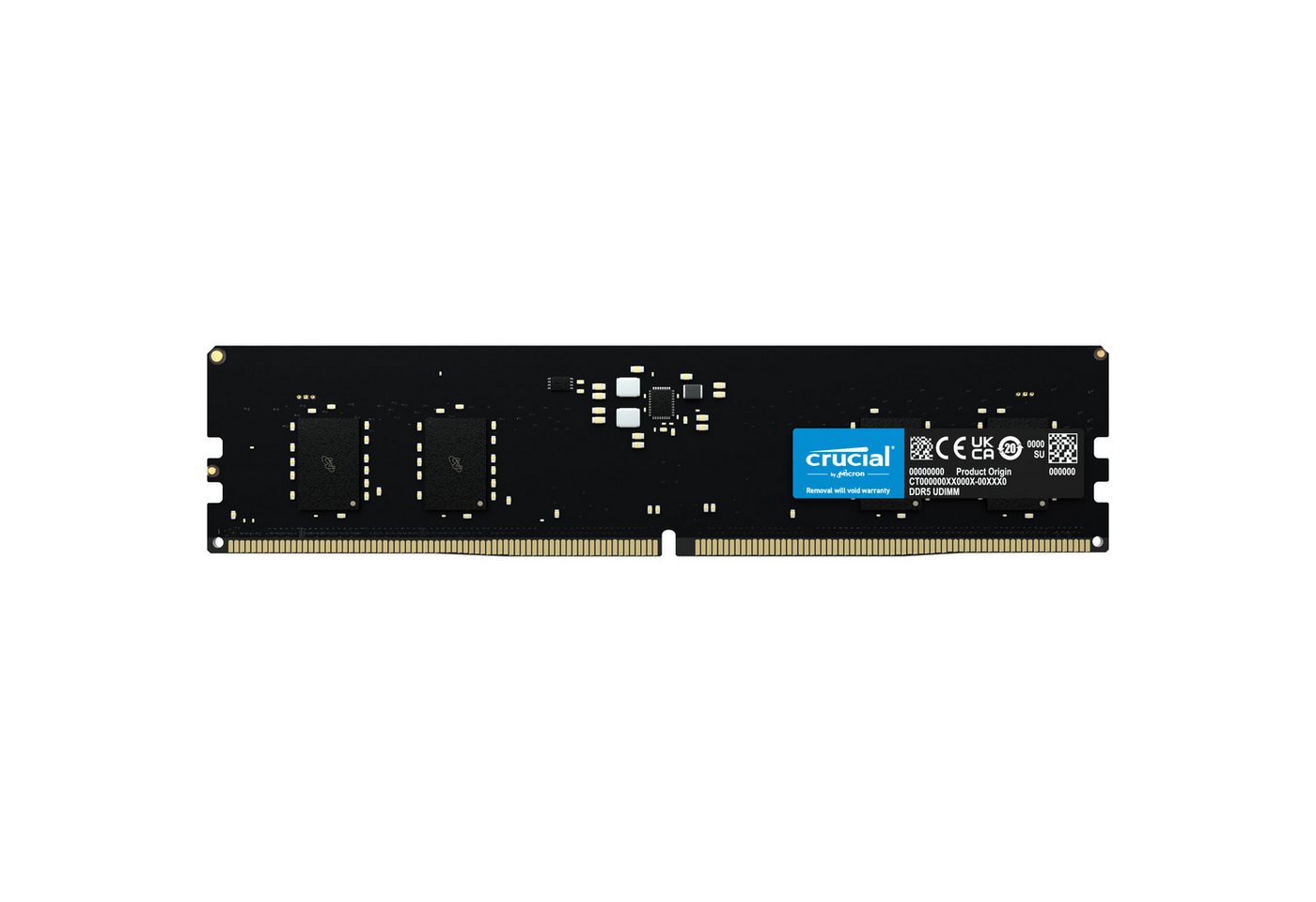 Crucial Crucial DIMM 8 GB DDR5-4800, Arbeitsspeicher Arbeitsspeicher Crucial Crucial DIMM 8 GB DDR5-4800, Arbeitsspeicher Arbeitsspeicher von Crucial