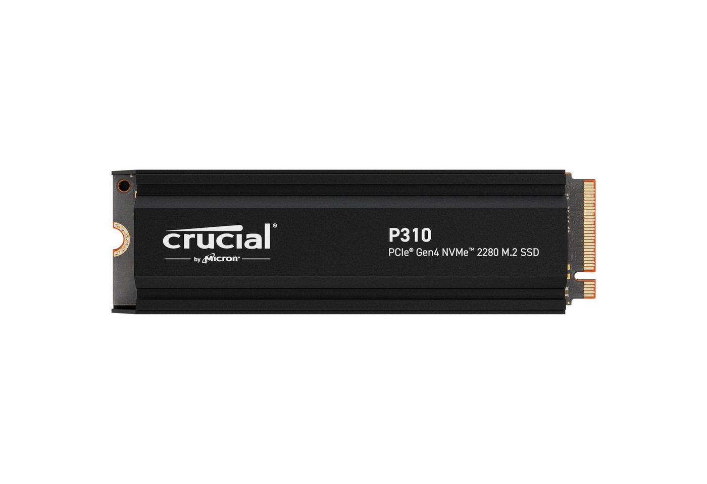 Crucial Crucial P310 1 TB mit Kühlkörper, SSD, (PCIe 4.0 interne SSD (1.000 GB) von Crucial