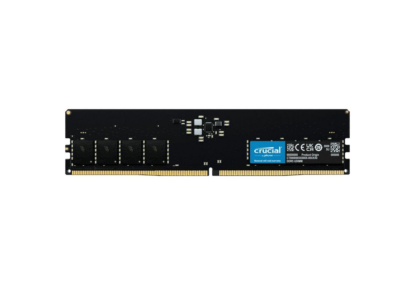 Crucial DDR5-5600 MHz 8GB Single 1,1V schwarz Arbeitsspeicher Crucial DDR5-5600 MHz 8GB Single 1,1V schwarz Arbeitsspeicher von Crucial