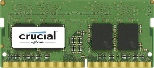 Crucial Laptop-Arbeitsspeicher Modul DDR4 4GB 1 x 4GB Non-ECC 2400MHz 260pin SO-DIMM CL 17-17-17 CT4 von Crucial