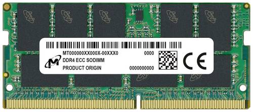 Crucial MTA18ASF4G72HZ-3G2R Laptop-Arbeitsspeicher Modul DDR4 32GB 1 x 32GB ECC 3200MHz 260pin SO-DI von Crucial
