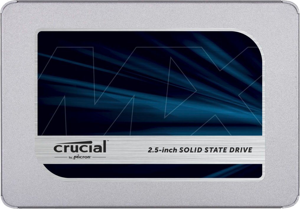 Crucial MX500 250GB SSD interne SSD (250 GB) 2,5 560 MB/S Lesegeschwindigkeit, 510 MB/S Schreibgeschwindigkeit, 3D NAND SATA" von Crucial