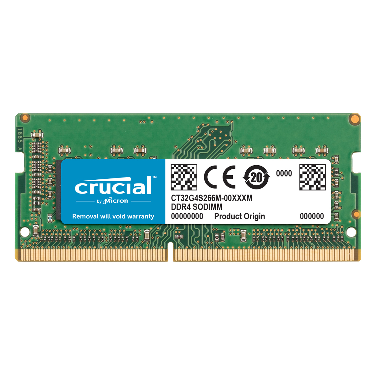 Crucial Mac 32GB DDR4-2666 CL19 SO-DIMM Arbeitsspeicher von Crucial