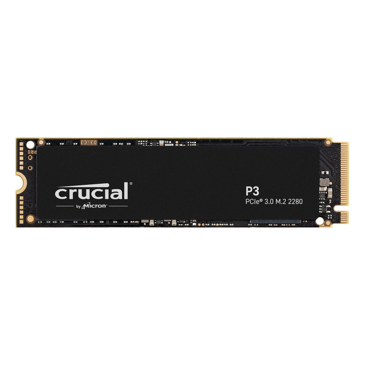Crucial P3 SSD 4TB M.2 2280 PCIe Gen3 NVMe Internes Solid-State-Module von Crucial